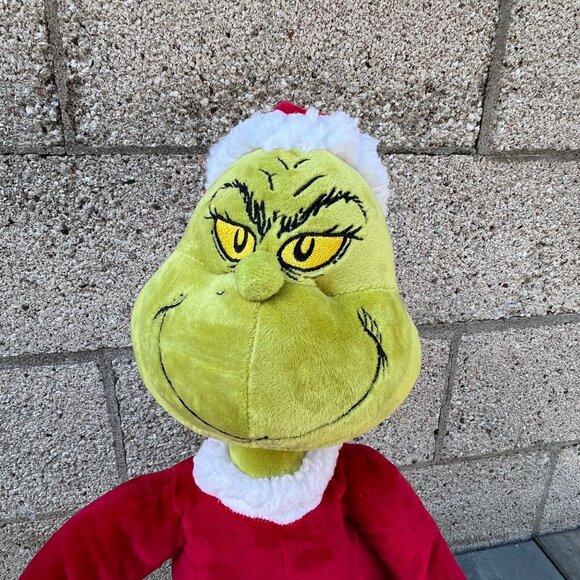 GEMMY Dr. Seuss Grinch Christmas Indoor Holiday Greeter Naughty & Nice Sign ~21" - Picture 8 of 11